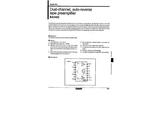 Интегрална схема  BA3402