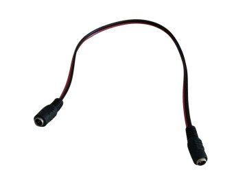 DC Cable for CCTV 5.5X2.1mm 2xfemale 40cm