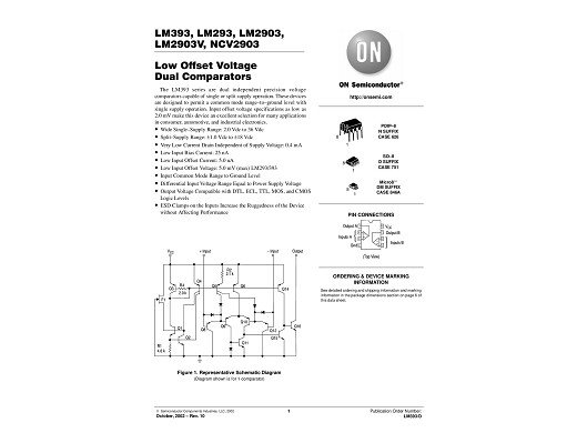 Интегрална схема  LM2903P  DIP-8