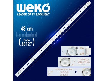 Диодни ленти комплект 10 бр/pc 5800-W49001-1P00 с лепенка за прикрепване