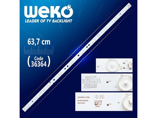 Диодни ленти комплект 3 бр/pcs LED315D10-07