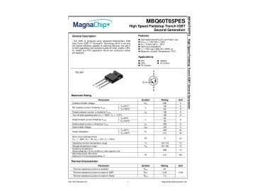 MBQ60T65PES TO-247 original