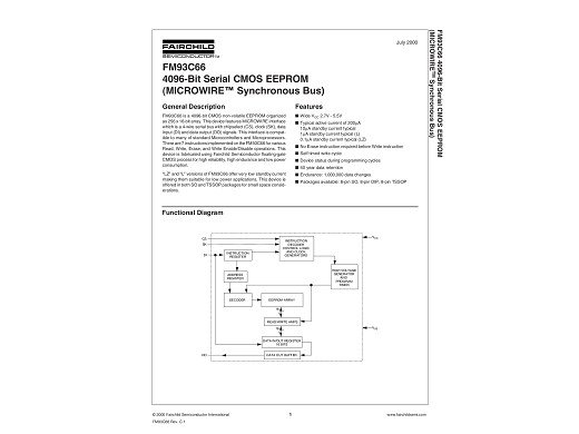 Интегрална схема  93C66