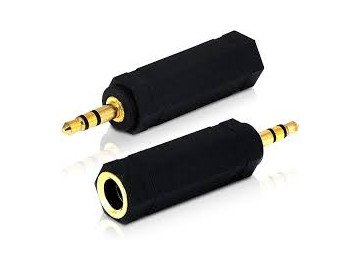 AC-046 Gold 6.3mm -3.5mm jack