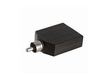 AC-052 1RCA male to 2x6.3 Mono Socket