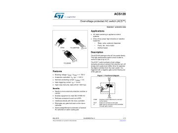 Тиристор ACS120-7SB/SFP/ST