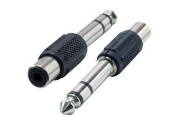 AD-117 RCA to 6.3mm str Jack