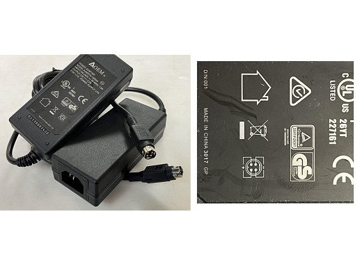 Зарядно захранване за устройства 220V-12V 5A букса 4 pin