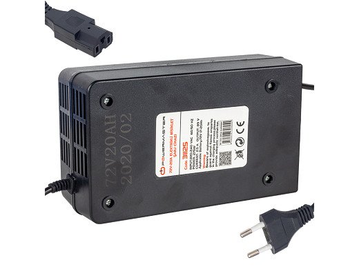 Адаптер зарядно за велосипеди Powermaster Electric 72V 20AH