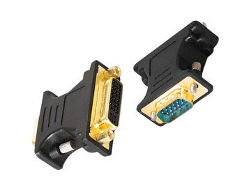 ADAPTER DVI-A 24p Female- VGA 15p male