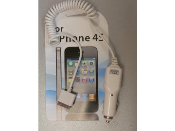 Power supply PORTABLE CAR CHARGER WITH IPHONE 4S