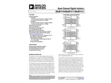 Интегрална схема  ADUM1410BRWZ  SO-16