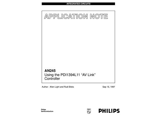 Интегрална схема  AN245