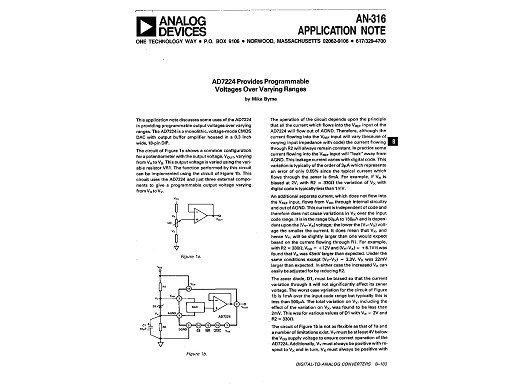 Интегрална схема  AN316