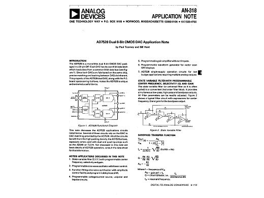 Интегрална схема  AN318
