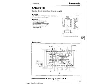 Интегрална схема  AN3821K