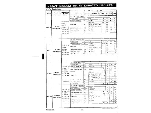 Интегрална схема  AN7114E