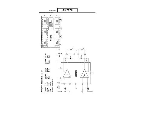 Интегрална схема  AN7178