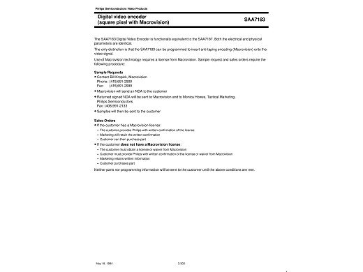 Интегрална схема  AN7183K