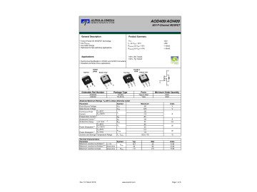 AOD409 TO-252DPAK used