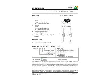APM4048DU4 TO-252-4