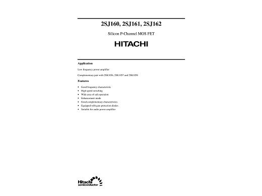 Транзистор 2SJ162 TO-3P