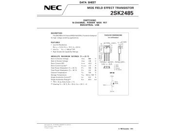 2SK2485 TO-3P