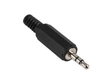 3.5 mm stereo jack plug PVC