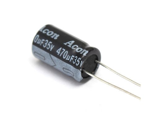 Кондензатор електр.470MF 35V  105'C