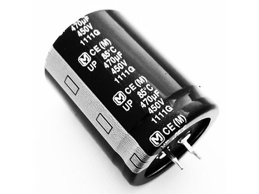 Кондензатор електр 470MF 450V 105"