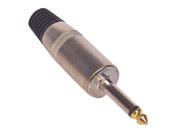 6.3 mm Canon Tip Gold Nikel Mono Gitar Jack