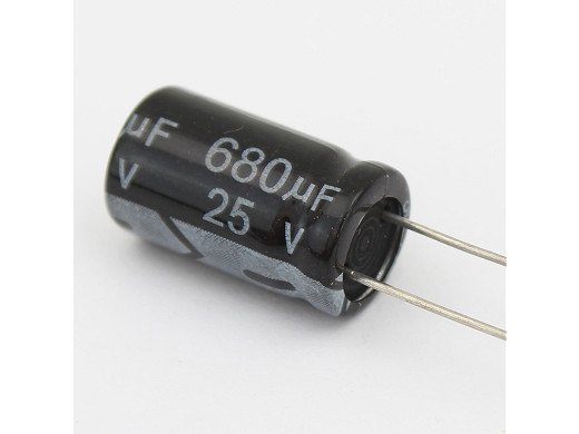 Кондензатор електр. 680MF 25V 105'C