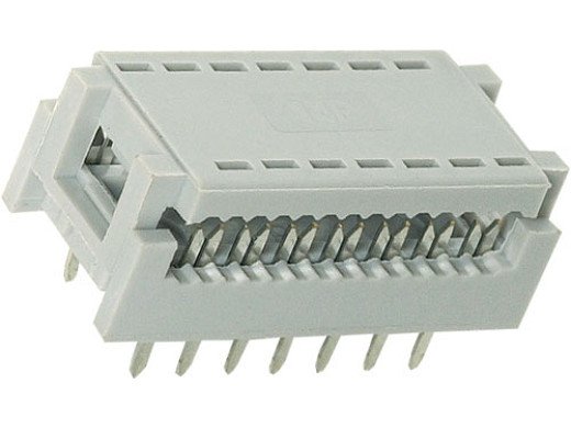 AWDIL-40P IDC конектор мъжки за лентов кабел DIL40