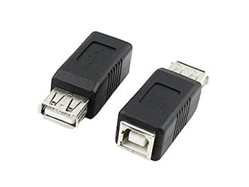 Adapter USB 2.0 type A female to USB type B female