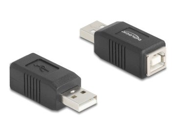 Adapter USB 2.0 type A male to USB type B female