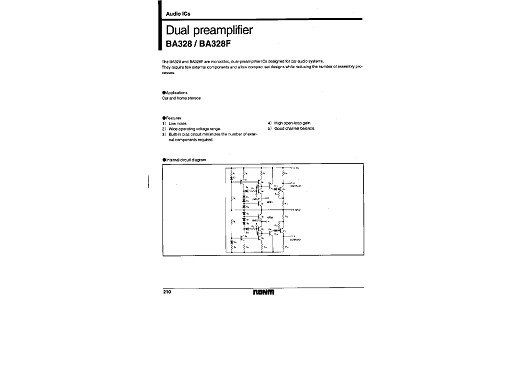 Интегрална схема  BA328