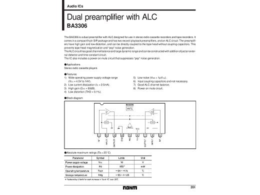 Интегрална схема  BA3306