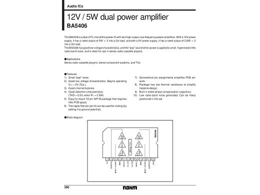 Интегрална схема  BA5406