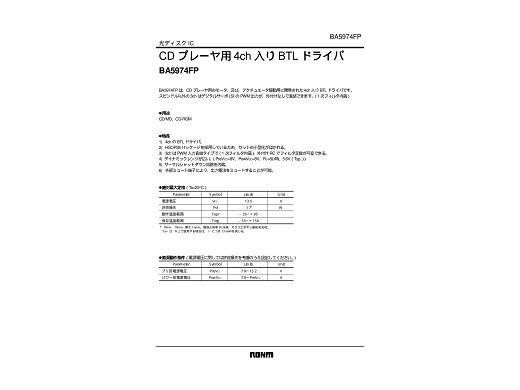 Интегрална схема  BA5974FP   SMD