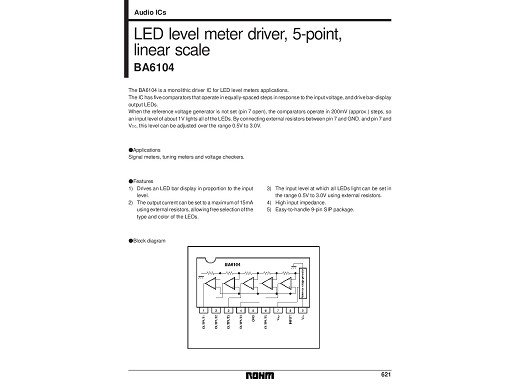Интегрална схема  BA6104