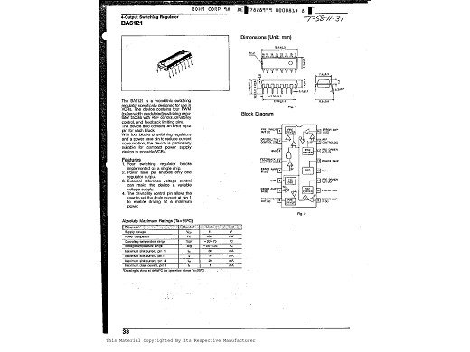Интегрална схема  BA6121