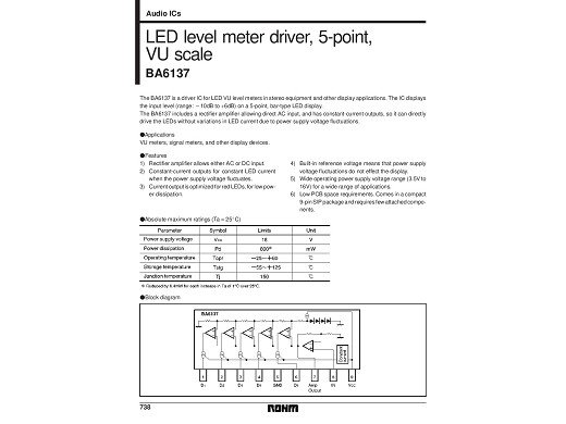 Интегрална схема  BA6137