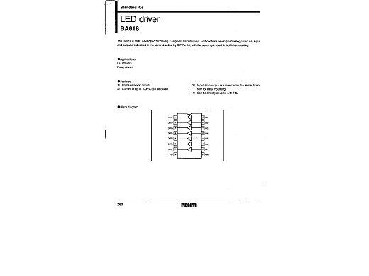 Интегрална схема  BA618