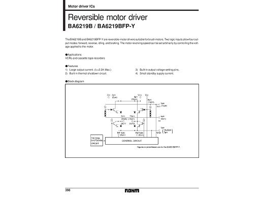 Интегрална схема  BA6219B