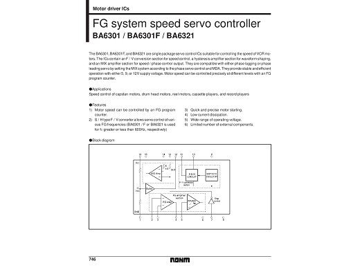 Интегрална схема  BA6321