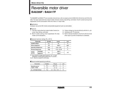 Интегрална схема  BA6417FP