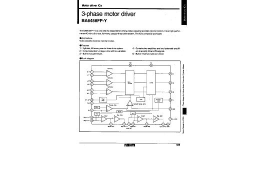 Интегрална схема  BA6458FP