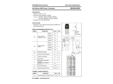 Транзистор BD245C  TO-247
