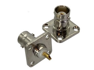 BNC FEMALE 4 Holes Flange