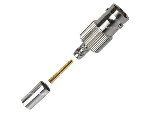 BNC женски кримп конектор - RG58